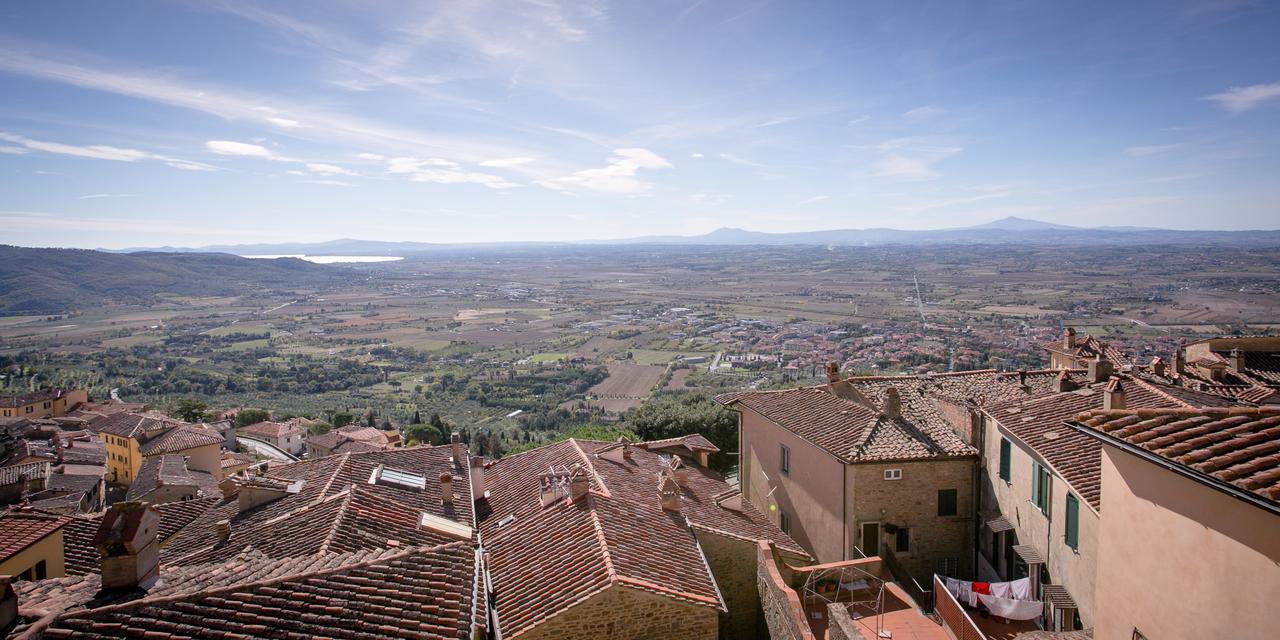 Ferienwohnung Belvedere Cortona Exterior foto